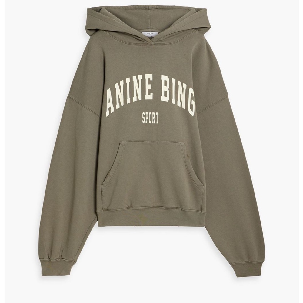 Anine Bing Olive Sweatshirt
